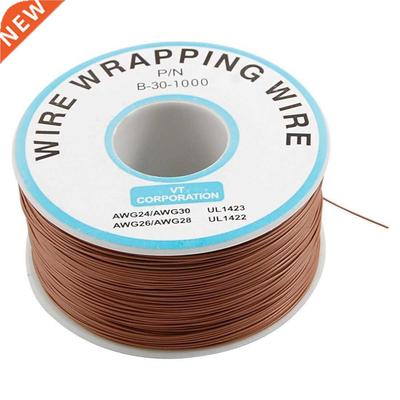 Brown PVC Coated Tin Plated Copper Cable Wrapping Wire 305M