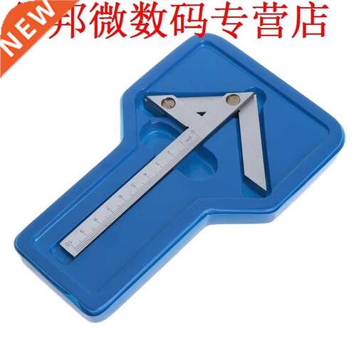 Centering Square 100*70mm Gaging Center Gauge Round Bar Mark