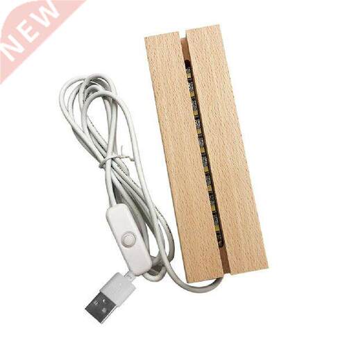 US Wooden ase DIY Night Lp Customized 3D Night Light