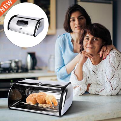 1pc Bread Storage Case Container Kitchen Bread Box Kitchen