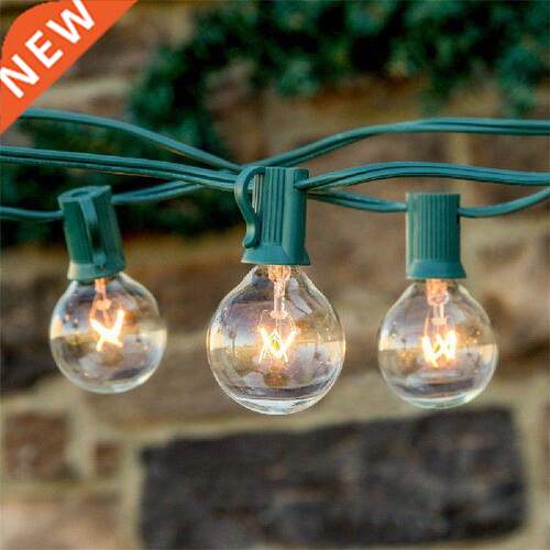 25ft Patio Lights G40 Globe Decorative light for Garden
