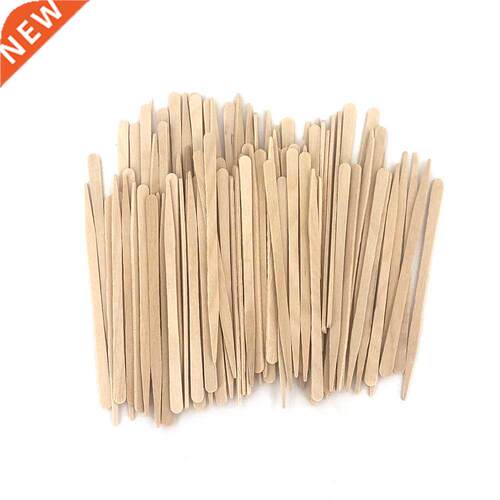 New Hot 100pcs/pack Disposable Wooden Waxing Stick Wax Bean