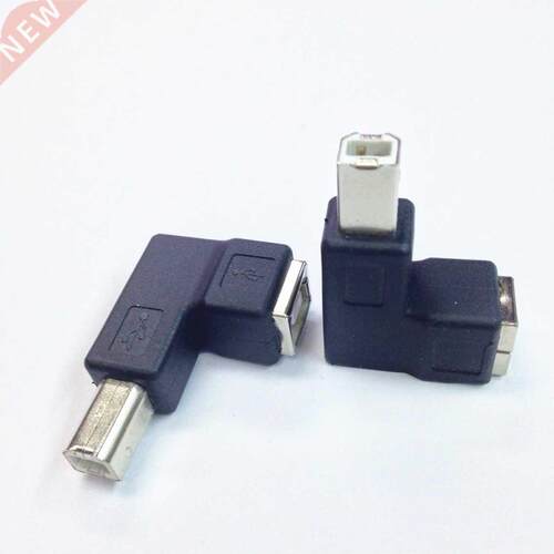USB 2.0 B female to 90 angle B male printer Adapter