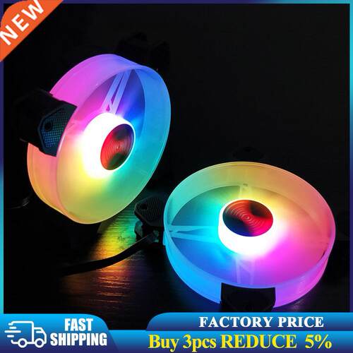 120mm ChassisRGB Cooling Fan Computer PC Desktop Case Gorgeo