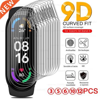 3-12PCS Hydrogel Film For Xiaomi Mi Band 7 6 5 Band6 MiBand6