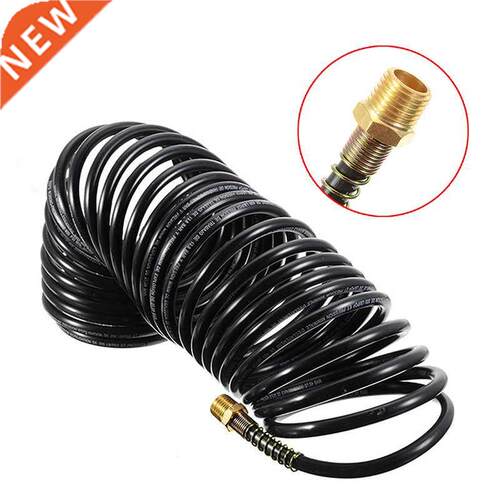 1ps Mayitr 7mm Air Compressor Recoil Hose Line Spring Tube C