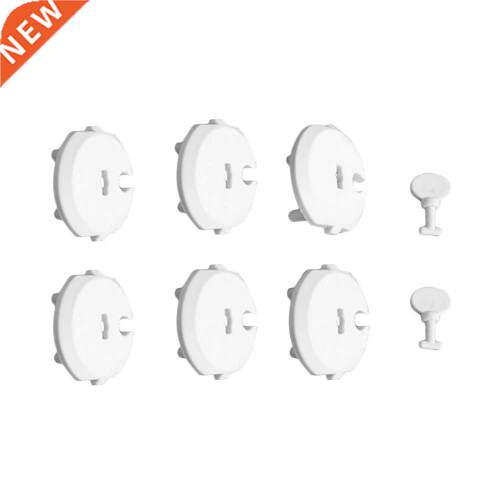6pcs Outlet nti-electric Shock Socket Set For Home Security