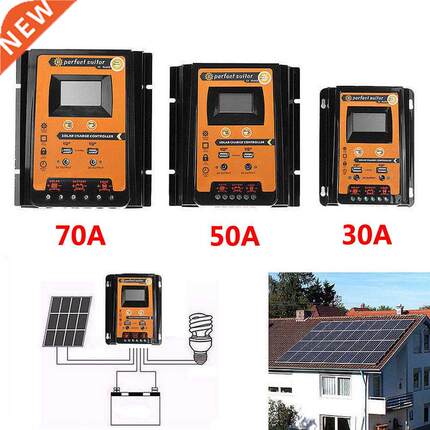 Solar Charger Controller Automatic Identification Voltage