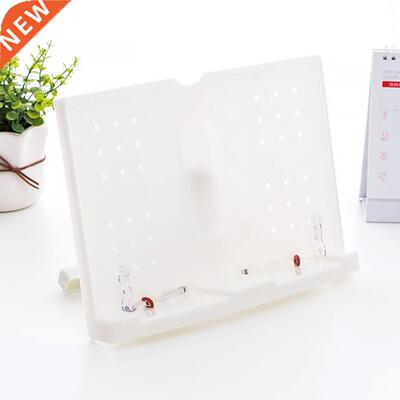 Bookends Portable Music Book Stand Document Fold Plastic Rea