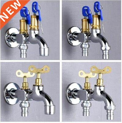G1/2 Washing Machine Mop Pool Anti-theftFaucet Brass / Zinc