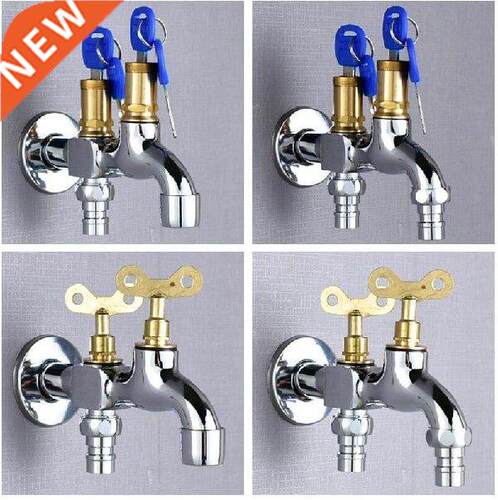 G1/2 Washing Machine Mop Pool Anti-theftFaucet Brass / Zinc