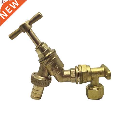 Durable Brass Faucet Adapter Two Way Valve IBC Tank Fittings