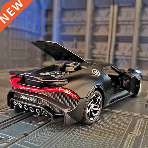 1:2 Bugatti Lavoiturenoire Alloy Sports Car Model Diecast M