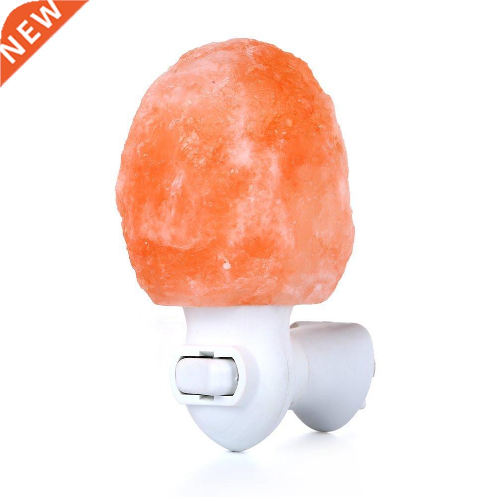 Himalayan Warm white Salt Lamp Natural Crystal Hand Carved N