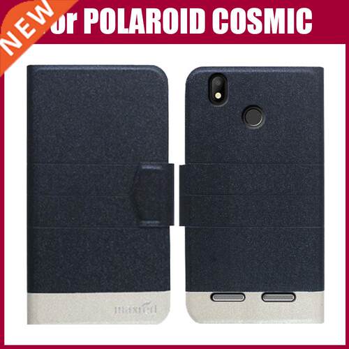 Hot Sale! POLAROID COSMIC Case 5 Colors Flip Ultra thin Col