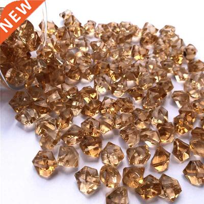 150pcs Acrylic Crystals Aquarium Fish Tank Stone Rocks Gems