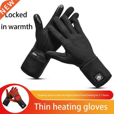Touchscreen Motorcycle Electric Heated Gloves Rechargeable