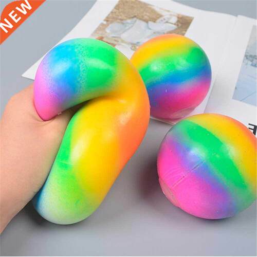 Squeeze Blls Toys Chnge Colour Soft Fom TPR Toys for Kids