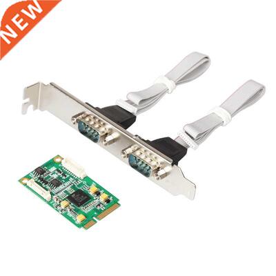 High Speed 2-port RS422 RS485 mini PCI-Express Controller Ca