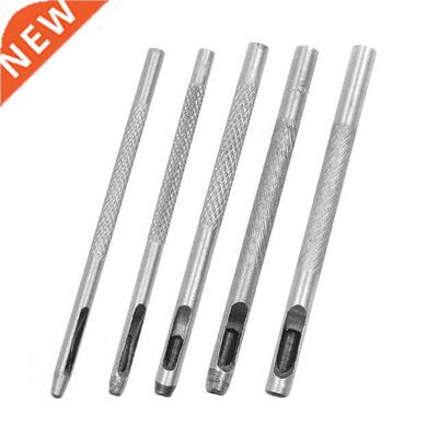 5Pcs Leather Punch Hollow Puncher Leathercraft Hole Craft Se