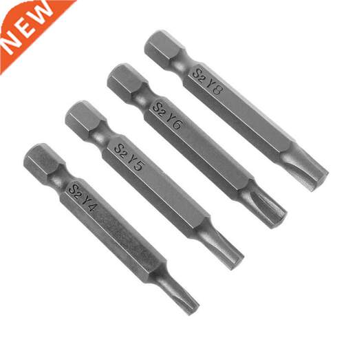 4pcs Magnetic Y Shaped Screwdriver Bits For Bicycle Repair T