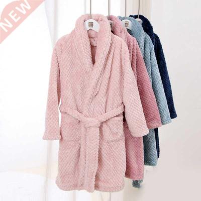 Fashionable 2021 Kids Bath Robes Winter Children's Bathrobe