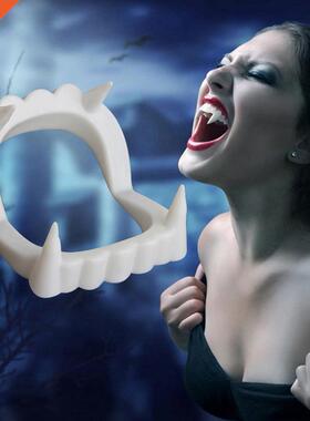 Vampirese Dracula Sharp Teeth Werewolf Zombie Fangs Hallowee