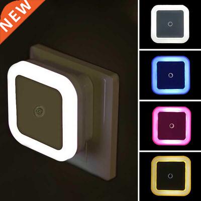 LED Night Light Mini Light Sensor Control 110V 220V US Plug