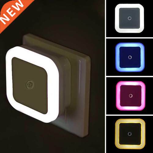 LED Night Light Mini Light Sensor Control 110V 220V US Plug