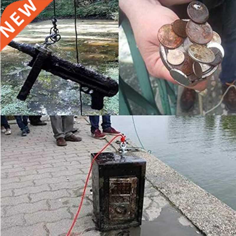 Powerful Round Neodymium Magnet Hook Metal Detector Strong