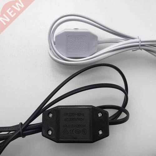 EU Plug Switching Power Cord Wire Extended Plug Line Cable W