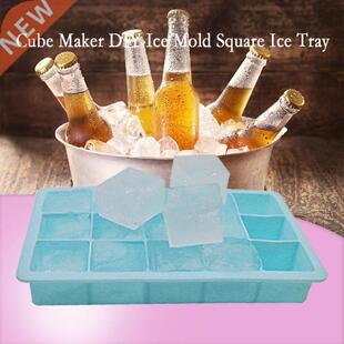 15 Grids Silicone Ice Cube Maker Form For Ice Candy Cake Pud