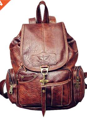 Female backpack mochila feminina leather women mochila mujer