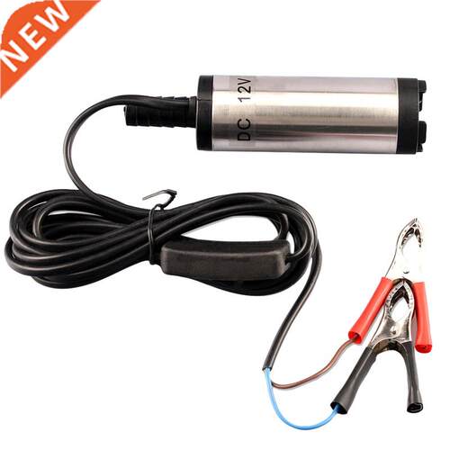 DC 12V 38mm Mini Oil Diesel Fuel Water Pump Car Camping Fish