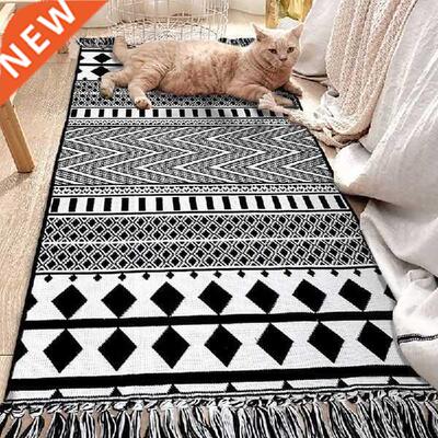 Ethnic Woven Carpet Living Room Sofa Bedroom Bedside Tassel
