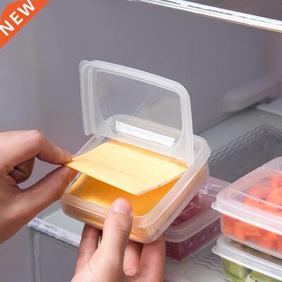 2PCS Butter Cheese Storage Box Portable Refrgerator Frut V
