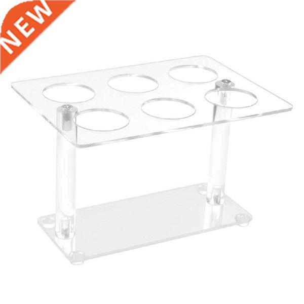6 Holes Square Acrylic Ice Cream Cone Dessert Holder
