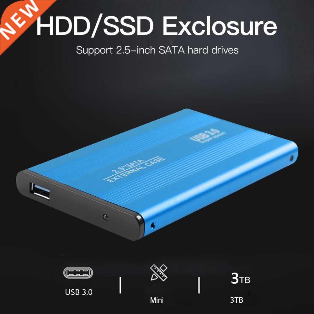2.5 Inch Notebook SATA HDD Case To Sata USB 3.0 SSD HD Hard