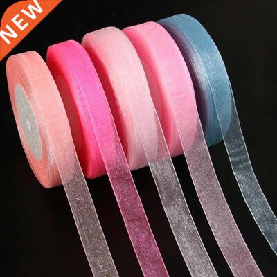 12mm(45meters/roll) Organza Ribbon Wrapping Christmas Party