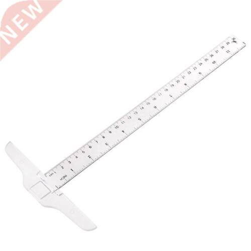 2021 New 30cm/12 Plastic T-Square Metric Ruler cm/inch Dou