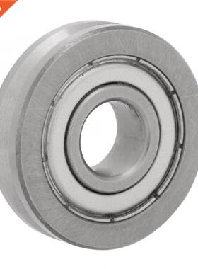 V6000ZZ Steel V Grooved Single Roller Guide Bearing 10mm Bor