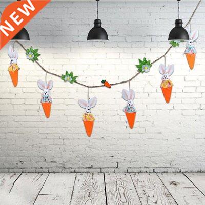 2021 Banner Rabbit Carrot Shape Flower Clothing Decoration