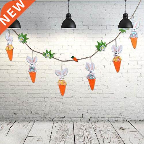 2021 Banner Rabbit Carrot Shape Flower Clothing Decoration