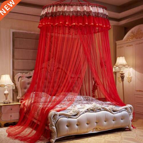 Anti Mosquito Mesh Net Dome Hanging Bed Canopy Netting for S