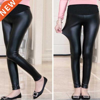 SEXYWG Pregnant Women Work Pants Stretchy Maternity Skinny A