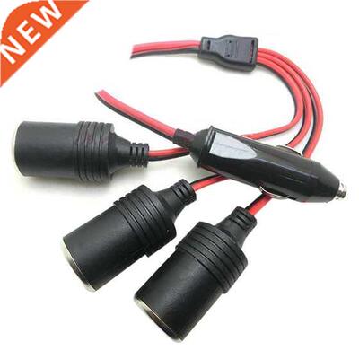 12v 24v Power Charger Adapter 1 to 3 Car Cigarette Lighter 3