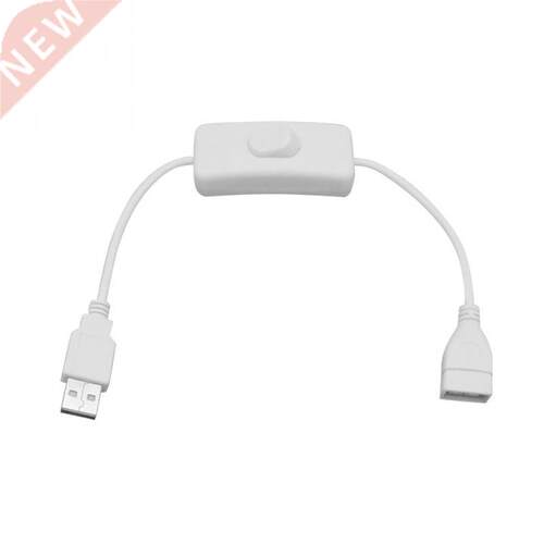 Copper Material USB Cable Male to Female Switch ON OFF Cable