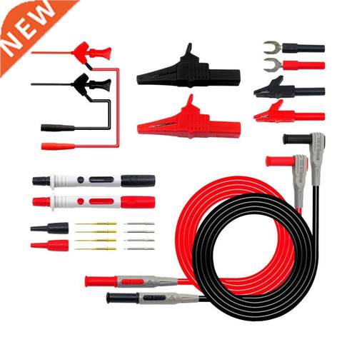 22Pcs Multimeter Test Lead Kit for Electrical Multitester Le