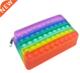 Silicone Rainbow Bubble Squeeze Penci New Toys Decompression
