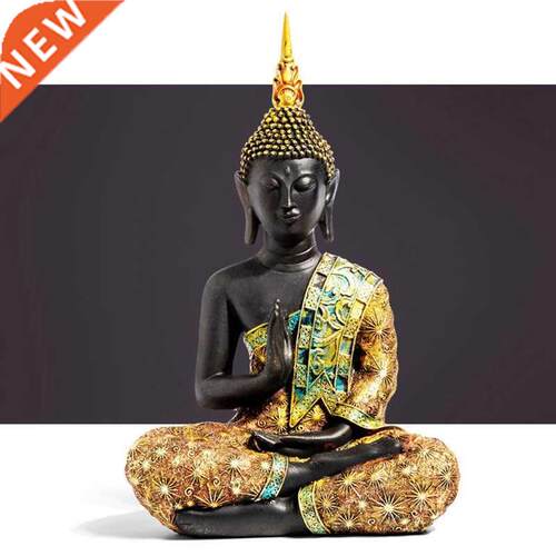 10/16cm Mini Buddha Statue Thailand Buddha Sculpture Green R